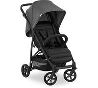 hauck Poussette Canne Compacte Rapid 4, dès la Naissance, Jusqu'à 25kg, Légère, Pliable, Fonction Allongée, Réglable en Hauteur, Grand Panier, Gris