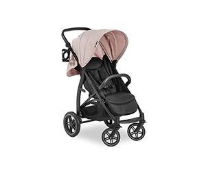 hauck Poussette Canne Rapid 4D, de la Naissance à 22 kg, Inclinable, Pneus en Caoutchouc, Porte-Gobelet, UPF 50+, Pliable, Compact, Panier XL Jusqu'à 3 kg, Dusty Rose