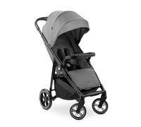 hauck Poussette Compacte Shop N Care - Jusqu'à 22 kg, Inclinable, Pliable avec Porte-Gobelet, Habillage Pluie, Capote Pare-Soleil (UPF 50+) et Panier Course XL - Gris