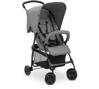HAUCK - Poussette canne - SPORT - Pliable & inclinable - Capote Pare-Soleil - 4 roues - Gris