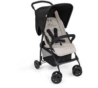 hauck Poussette Canne Sport Disney Mickey et Minnie - Ultra Légère 5,9 kg - Dès la Naissance Jusqu’à 15 kg - Pliage Compact - Dossier Inclinable - Grand Panier 3 kg - Noir