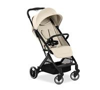 hauck Poussette Compacte, Pliable une Main, Travel N Care Plus Vanilla | Poussette légère avec sangle de transport I Position allongée dès la naissance jusqu’à 22 kg, UPF 50+, coussin tête, roues PU