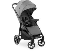 hauck Poussette Compacte Shop N Care - Jusqu'à 22 kg, Inclinable, Pliable avec Porte-Gobelet, Habillage Pluie, Capote Pare-Soleil (UPF 50+) et Panier Course XL - Gris