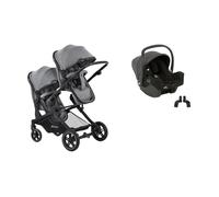 HAUCK - Poussette Duo Double Atlantic Twin I-snug 2