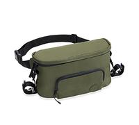 hauck Pushchair Hip Bag, Olive - 2en1 Sac de Rangement Poussette et Sac Banane pour Femmes et Hommes - Grand Organisateur Landau 17 x 11 x 32 cm - Fixation Facile - Longue Ceinture Réglable