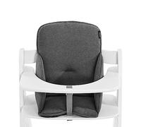 Hauck Coussin chaise haute Alpha Cosy – pour Alpha+/Beta+/Arketa, 6–36 mois, Jersey charbon