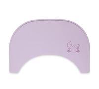 hauck Set de Table Enfant Silicone, Compatible Plateau Bebe Repas Alpha Click Tray pour Chaise Haute Bébé en Bois Alpha+ et Beta+, Lavable, Antidérapant, Anti-salissures, Lavande Crabe