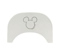 hauck Set de Table Silicone Disney - Compatible Plateau Repas Bébé Alpha Click Tray, Arketa Click Tray pour Chaise Haute Bébé Alpha+, Beta+, Arketa (Non Compatible Plateau en Bois), Beige Mickey