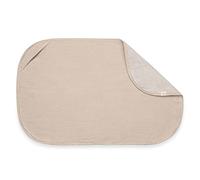 hauck Tapis a Langer Bebe, Serviette de Bain Bebe en Mousseline et Coton Éponge Respirant et Hygiènique, Lavable à 60°C - Convient pour Matelas a Langer Change N Clean - Beige