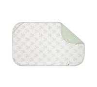 hauck Tapis a Langer Bebe, Serviette de Bain Bebe en Mousseline et Coton Éponge Respirant et Hygiènique, Lavable à 60°C - Convient pour Matelas a Langer Change N Clean - Mickey Light Beige