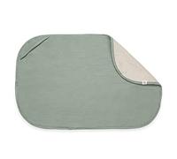 hauck Tapis a Langer Bebe, Serviette de Bain Bebe en Mousseline et Coton Éponge Respirant et Hygiènique, Lavable à 60°C - Convient pour Matelas a Langer Change N Clean - Sage