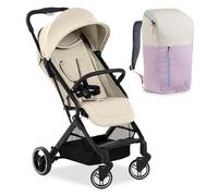 hauck Travel N Care Plus avec sac à dos à langer Pack N Walk - Poussette évolutive de la naissance à 22 kg - Poussette de sport avec fonction allongée, harnais 5 points, roues pivotantes