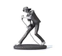 HAUCOZE Musicien Figurine Statue Musicale Décor Sculpture Moderne Cadeau Maison pour Studio Piano Chambre Salon Resine 22cm
