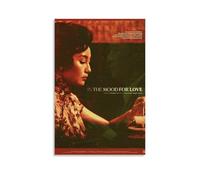 HAUEBDANSEY Affiches « In The Mood for Love » - Impression sur toile - Décoration murale vintage - Décoration pour salon, chambre à coucher - 50 x 75 cm - Style rétro - Sans cadre