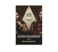 HAUEBDANSEY BlacKkKlansman Affiches esthétiques vintage sur toile - Décoration murale vintage pour salon, chambre à coucher - 50 x 75 cm - Style sans cadre