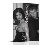 HAUEBDANSEY Cruel Intentions Poster mural décoratif vintage sur toile pour salon, chambre à coucher, 40 x 60 cm, style cadre