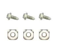 Haüs Parts 279393 Kit de vis de bornier de sèche-linge - Compatible avec Whirlpool, Kenmore, Maytag et sèche-linge - Remplacement pour AP3020386, 279393D, PS334188, 279393VP, vis pour cordon de