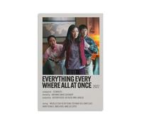 HAUEWB4HEWY Poster esthétique sur toile « Everything Everywhere All at Once » - Art mural moderne pour salles de séjour - 20 x 30 cm - Style sans cadre