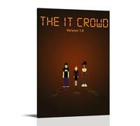 HAUEWB4HEWY Poster esthétique sur toile The IT Crowd - Art mural moderne pour salon - 30 x 45 cm - Style cadre