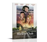 HAUEWB4HEWY Poster The Miracle Club - Impression sur toile esthétique - Art mural moderne pour salon - 20 x 30 cm - Style cadre