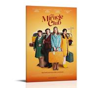 HAUEWB4HEWY Poster The Miracle Club - Impression sur toile esthétique - Art mural moderne pour salon - 20 x 30 cm - Style cadre
