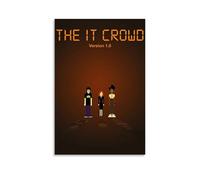 HAUEWB4HEWY The IT Crowd Poster esthétique sur toile pour salon Style sans cadre 20 x 30 cm