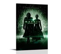 HAUEWB4HEWY The Matrix Resurrections Poster esthétique sur toile pour salon, 50 x 75 cm, style cadre