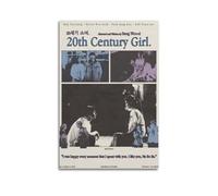 HAUEYQWUEGG 20th Century Girl Poster Art mural esthétique Toile Vintage Poster Peinture décorative pour la décoration de la chambre 40 x 60 cm (40 x 60 cm) sans cadre