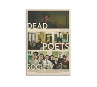 HAUEYQWUEGG Poster de la société Dead Poets Society 1989 (2) - Décoration murale vintage sur toile pour salon, chambre à coucher - 30 x 45 cm - Sans cadre