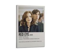 HAUEYQWUEGG Red Eye Poster Art mural esthétique Toile Vintage Poster Peinture décorative pour la décoration de la pièce 40 x 60 cm (40 x 60 cm) Style de cadre