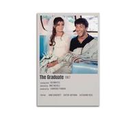 HAUEYQWUEGG The Graduate Poster Art mural esthétique Toile Vintage Poster Peinture décorative pour la décoration de la pièce 40 x 60 cm (40 x 60 cm) Style sans cadre