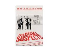 HAUEYQWUEGG The Usual Suspects Poster Art mural esthétique Toile Vintage Poster Peinture décorative pour la décoration de la pièce 30 x 45 cm (30 x 45 cm) sans cadre