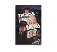 HAUEYQWUEGG Trouble in Mind Poster Art mural esthétique Toile Vintage Poster Peinture décorative pour la décoration de la chambre 60 x 90 cm (60 x 90 cm) Style sans cadre