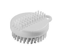 haug bürsten - Brosse à ongles double face avec poils en nylon 6.6 - Couleur : blanc - Forme : ronde - Dimensions : 75 x 60 x 30 mm - Fabriqué en Allemagne