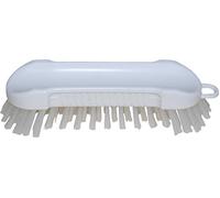 haug bürsten - Brosses à récurer - From : ronde - Couleur : blanc - Dimensions : 16,5 x 4,5 x 4 cm - Fabriqué en Allemagne