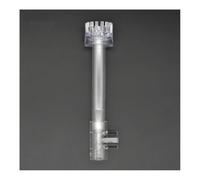 HAUJGG Écumoire d'aquarium en Acrylique avec Filtre à écoulement Rotatif for Tuyau de nénuphar, for Le Nettoyage des Aquariums(Three Way,25mm)