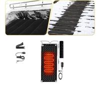 HAUJGG Tapis de déneigement for escaliers extérieurs - Antidérapant avec Cordon d'alimentation | 40 x 60 cm (15,7 x 24 po) | Déneigeur Efficace(25.4x90cmx1Pcs)