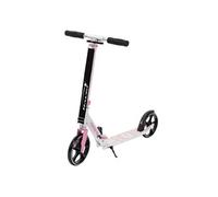 Hauki Cityroller Scooter Rose, Trottinette Pliable et Réglable en Hauteur, Roues XXL,