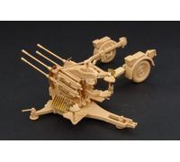 Hauler Models HLX48243 - 1:48 2 CM Flak 38 Flakvierling Basic Jeu - Accessoire