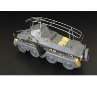 Hauler Models HLX48336 Accessoires Modèle 1:48 Sd Kfz 232 Voiture blindée