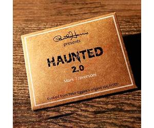 Haunted 2.0 Magic Tricks Carte choisie apparaissant du deck Prédiction Magic Close Up Street Illusions Gimmicks Mentalism Props
