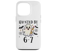 Haunted by 6-7 Funny Teacher 67 Halloween Six Seven Ghost 67 Coque pour iPhone 13 Pro