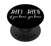 Haunted by 6 7 If You Know You Know 67 You Already Know 6-7 PopSockets PopGrip Adhésif