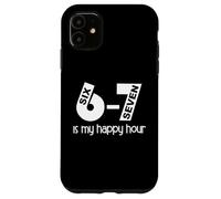 Haunted by 6-7 Six Seven 67 Sayings 6 7 Numbers 6 & 7 Hours Coque pour iPhone 11
