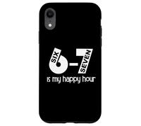 Haunted by 6-7 Six Seven 67 Sayings 6 7 Numbers 6 & 7 Hours Coque pour iPhone XR