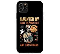 Haunted by Sleep Deprivation and Tiny Screams Born Dad des années 90 Coque pour iPhone 11 Pro Max