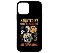 Haunted by Sleep Deprivation and Tiny Screams Born Dad des années 90 Coque pour iPhone 12 Mini