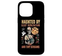 Haunted by Sleep Deprivation and Tiny Screams Born Dad des années 90 Coque pour iPhone 14 Pro Max