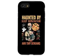 Haunted by Sleep Deprivation and Tiny Screams Born Dad des années 90 Coque pour iPhone SE (2020) / 7/8
