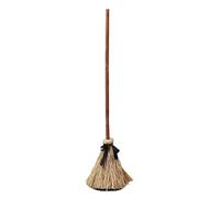 Haunted Dancing Broom - Décoration animée d'Halloween - Déménagement mousseux | Sound Activated broomstlck for Terrace Porch Lawn Yard, Party Escape Room, Hounted House Creepy Holiday